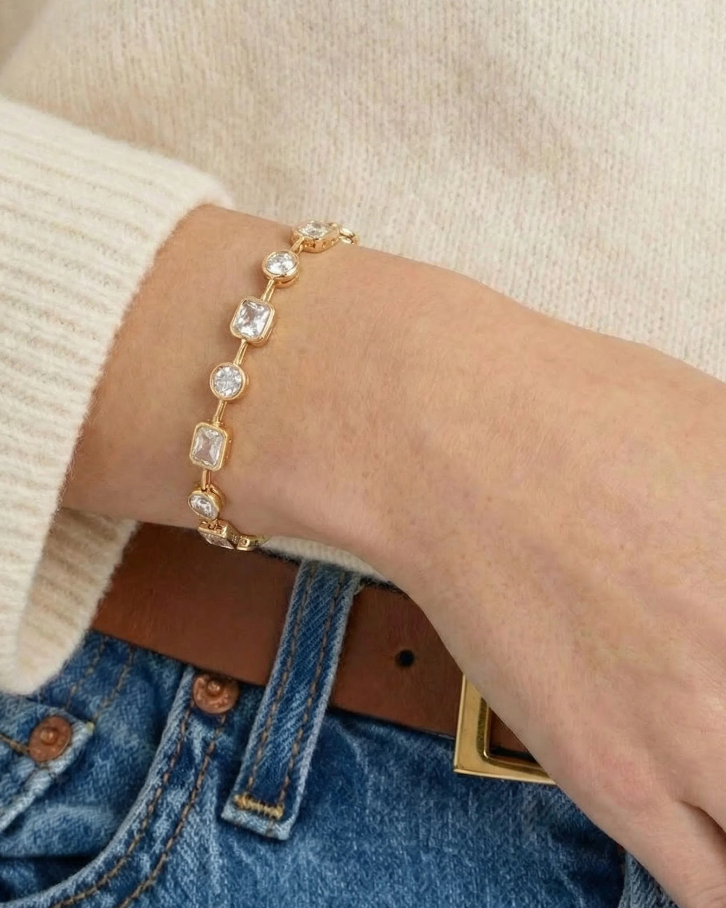 Naomie Tennis Bracelet - Image 3